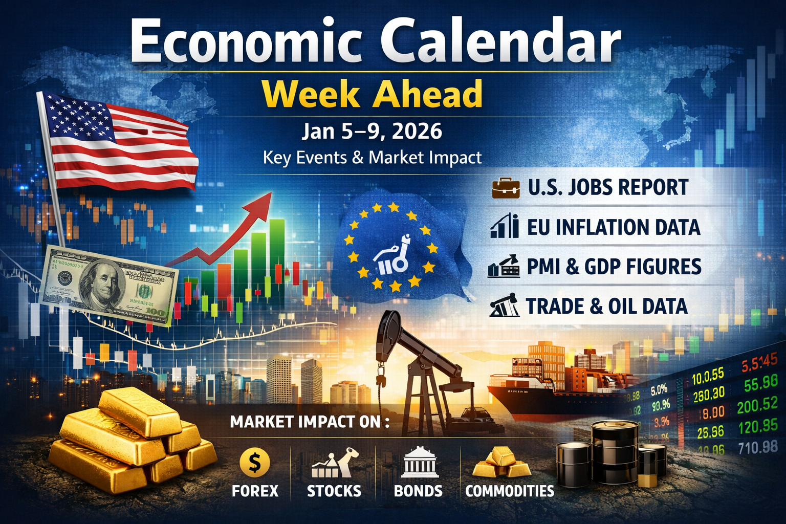 economic calendar-week ahead jan 5 9 2026