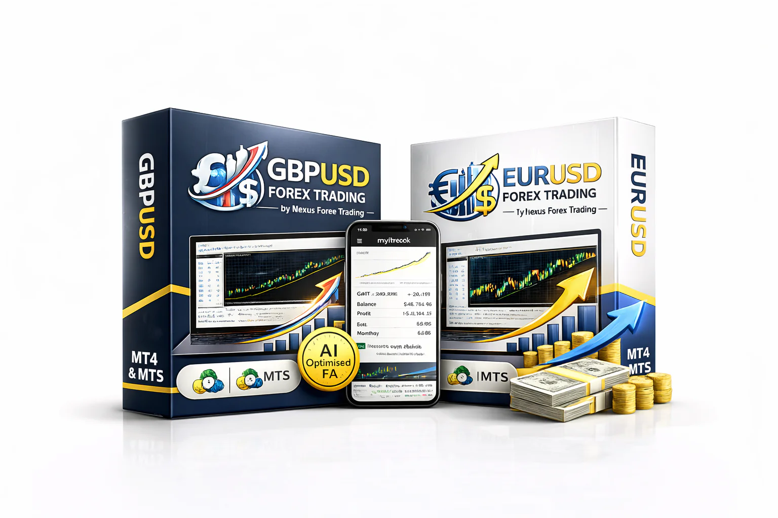 Nexus EURUSD and GBPUSD Forex EA package