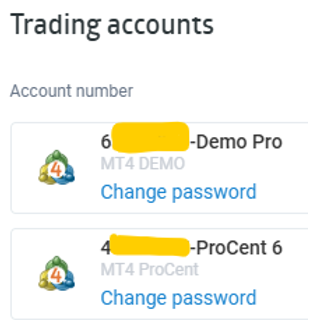 Where to find your MT4 trading account number