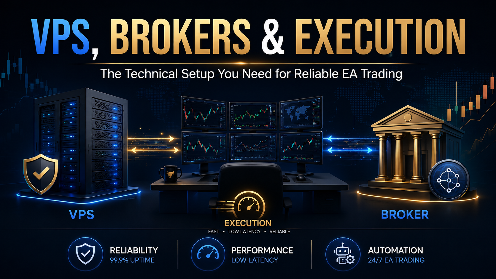 VPS, Brokers & Execution: The Technical Setup You Need for Reliable EA Trading