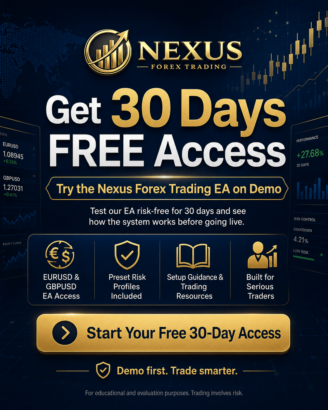 Free 30-Day Access to Nexus Forex Trading EA