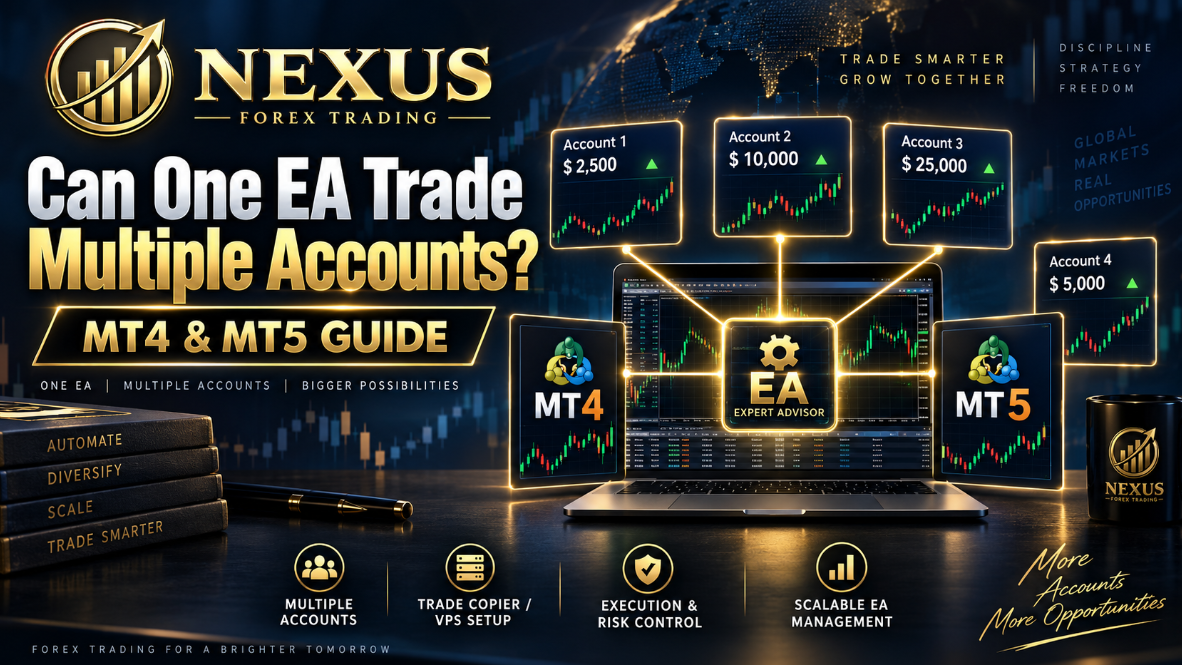 Can One EA Trade Multiple Accounts? MT4 & MT5 Guide