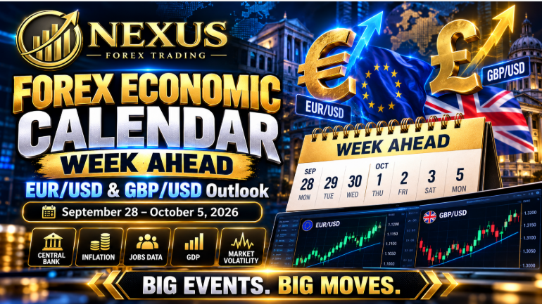 Forex economic calendar week ahead September 28 October 5 2026