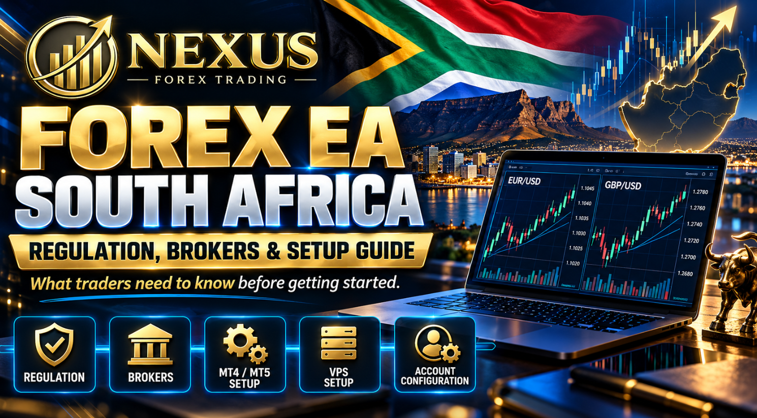 Forex EA South Africa: Regulation, Brokers and Setup Guide