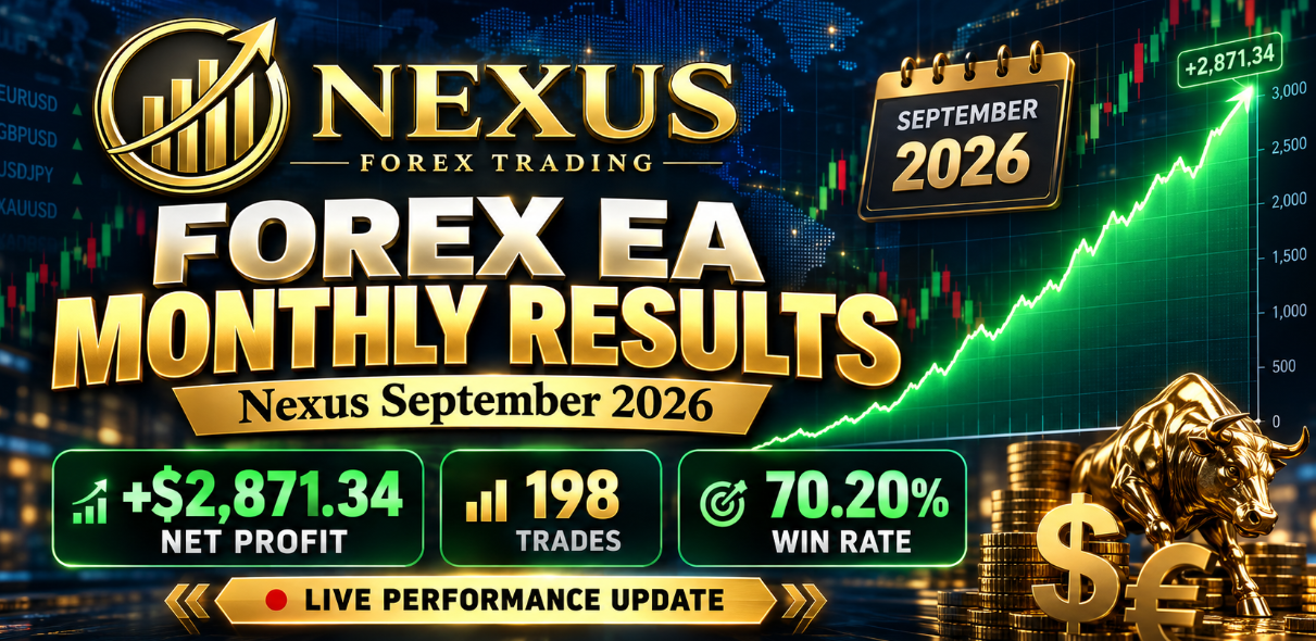 Nexus Forex EA Monthly Results: EURUSD & GBPUSD September 2026